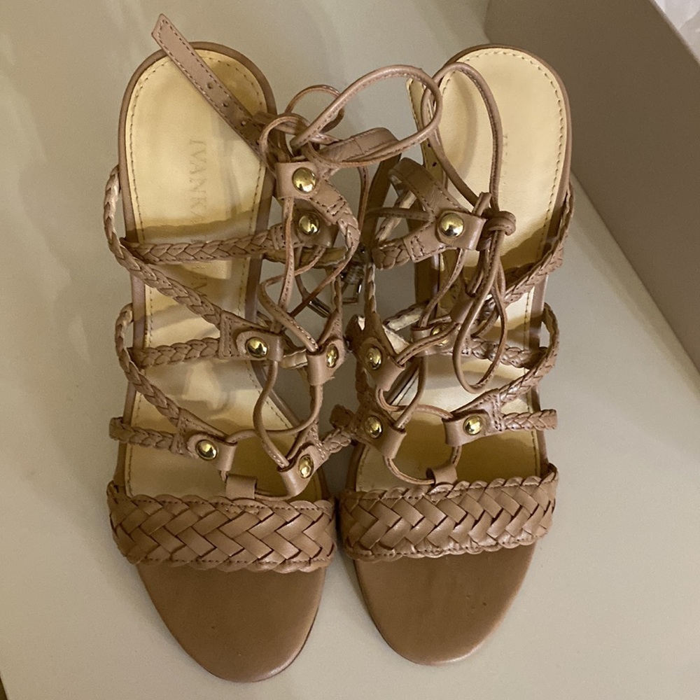 Ivanka Trump strappy heels